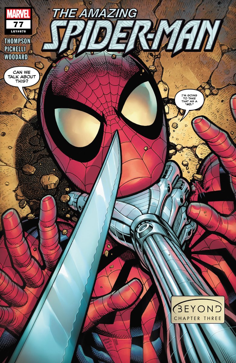 Amazing Spider-Man #77

Wells and Gleason set-up the new status quo and now we can get into this new and improved Spidey with Thompson and Pichelli. The quality doesn't drop with the creative handover and ASM is definitely worth reading once again. https://t.co/MNktaqvruU