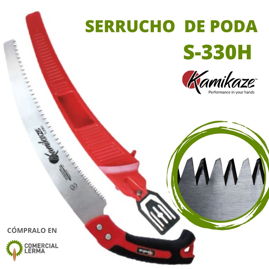 La hoja con diente japonés y el mango curvo del serrucho Kamikaze S-330H reduce el esfuerzo necesario para realizar un corte perfecto 👌 en cualquier circunstancia, ¡y lo mejor de todo es que tiene un precio insuperable!

📲 comerciallerma.com

#ComercialLerma