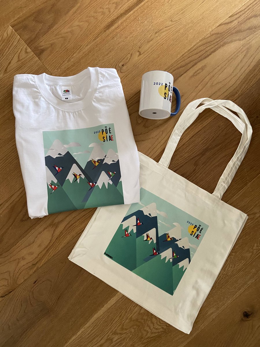 Far from me the idea of making any money with @Poesiae2022 and Poesiaert. They are both FREE to enter. I am very grateful to <a href="/linguascope/">Linguascope</a> <a href="/EmbSpainUK/">Embassy of Spain UK</a> <a href="/GI_London1/">Goethe-Institut London</a> <a href="/ifru_london/">Institut français UK</a> for their support. Made some merch to help subsidising the other prizes. Soon available. #mfltwitterati