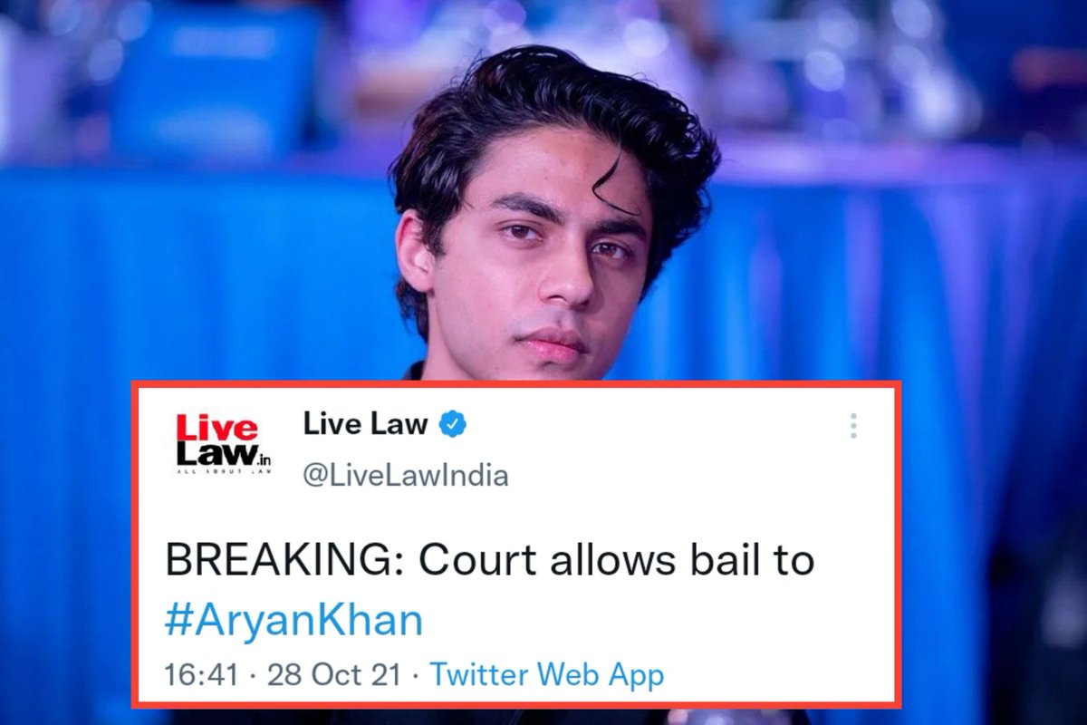 trollsrkhaters5's tweet photo. BAIL GRANTED TO ARYAN KHAN
#AryanKhanBail https://t.co/CajtUbafZM