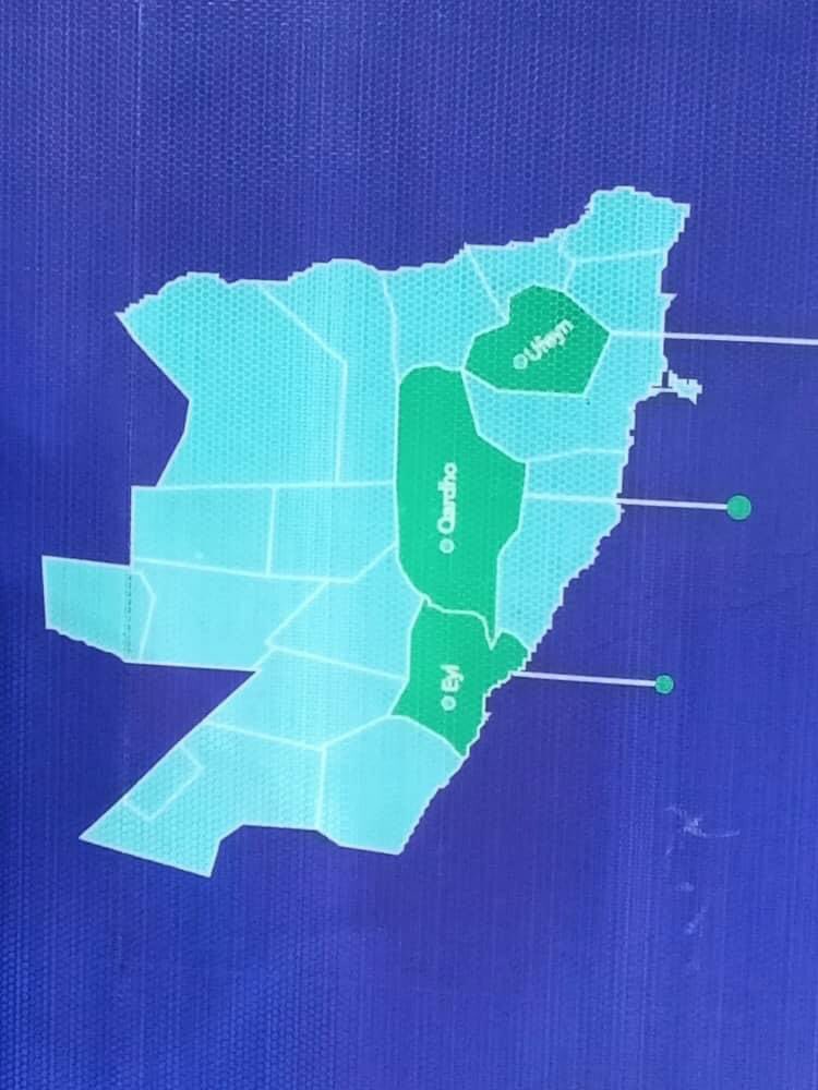 IbrahimHaashi's tweet photo. Waxaan aad ugu faraxsanahay oon bogadinaya dorashadi sida quruxda badan uga qabsontay sadexda degmo ee hordhaca ah.

Waxa uu mudan yahay in loogu hambalyeyo @SaidAbdullahiDe doorashada qof iyo cod ee hanaanka axsaabta badan ee lagu kala baxayo codka shabacka. https://t.co/mO90DHwZzF