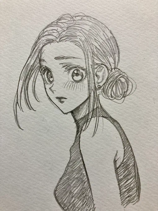 帰宅してからちょっとお絵描き 息抜き〜  #落書き #rkgk #オリジナル #創作