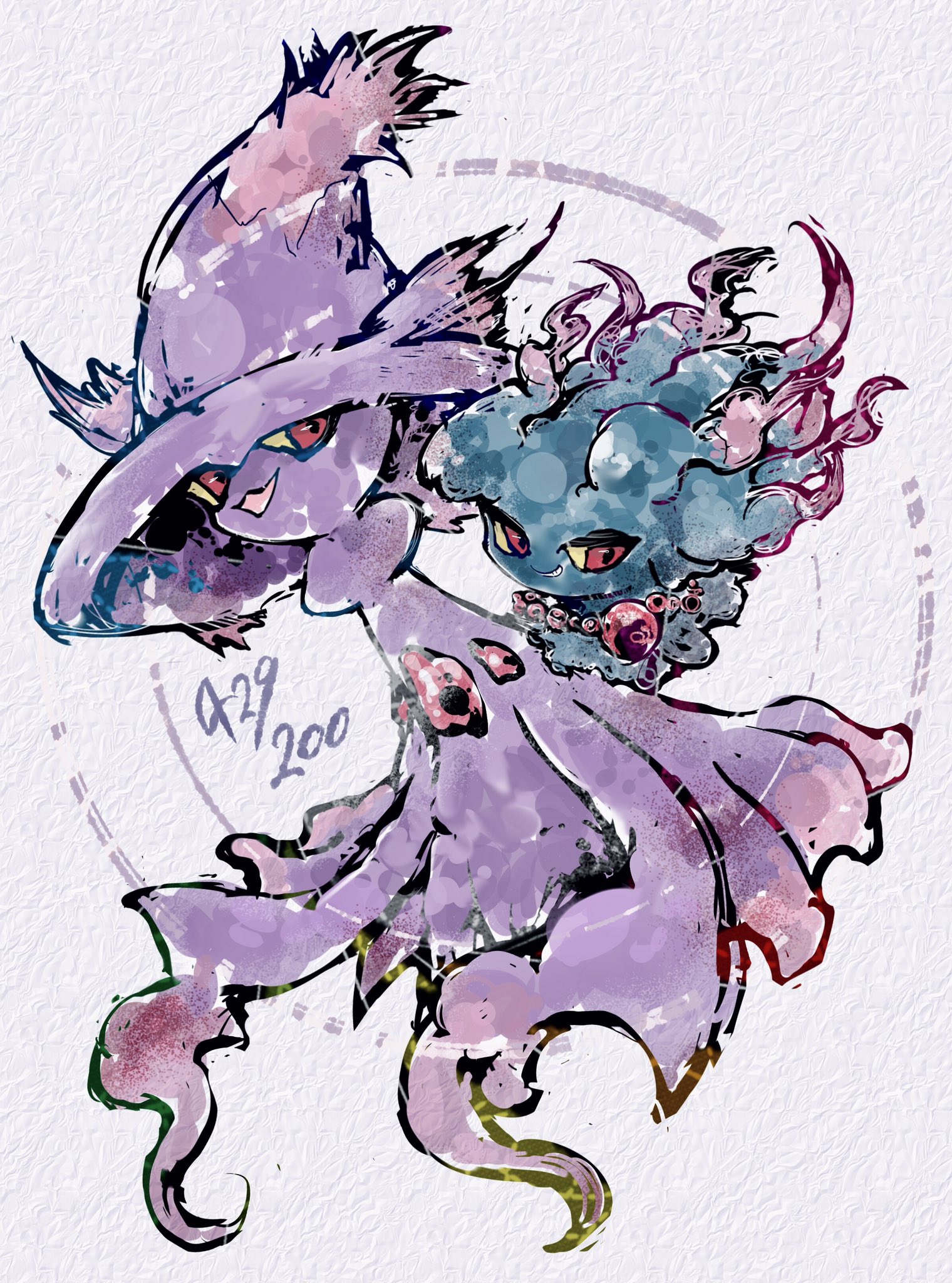 レン 1月はとりあえずいっぱい描く月間 よくやりがちな組み合わせ4選 過去絵 進化系 ムウマ ムウマージ 通常色色違い マホイップ フォルムチェンジ シェイミ 姿違い ポニータ T Co V5wytwvosa Twitter