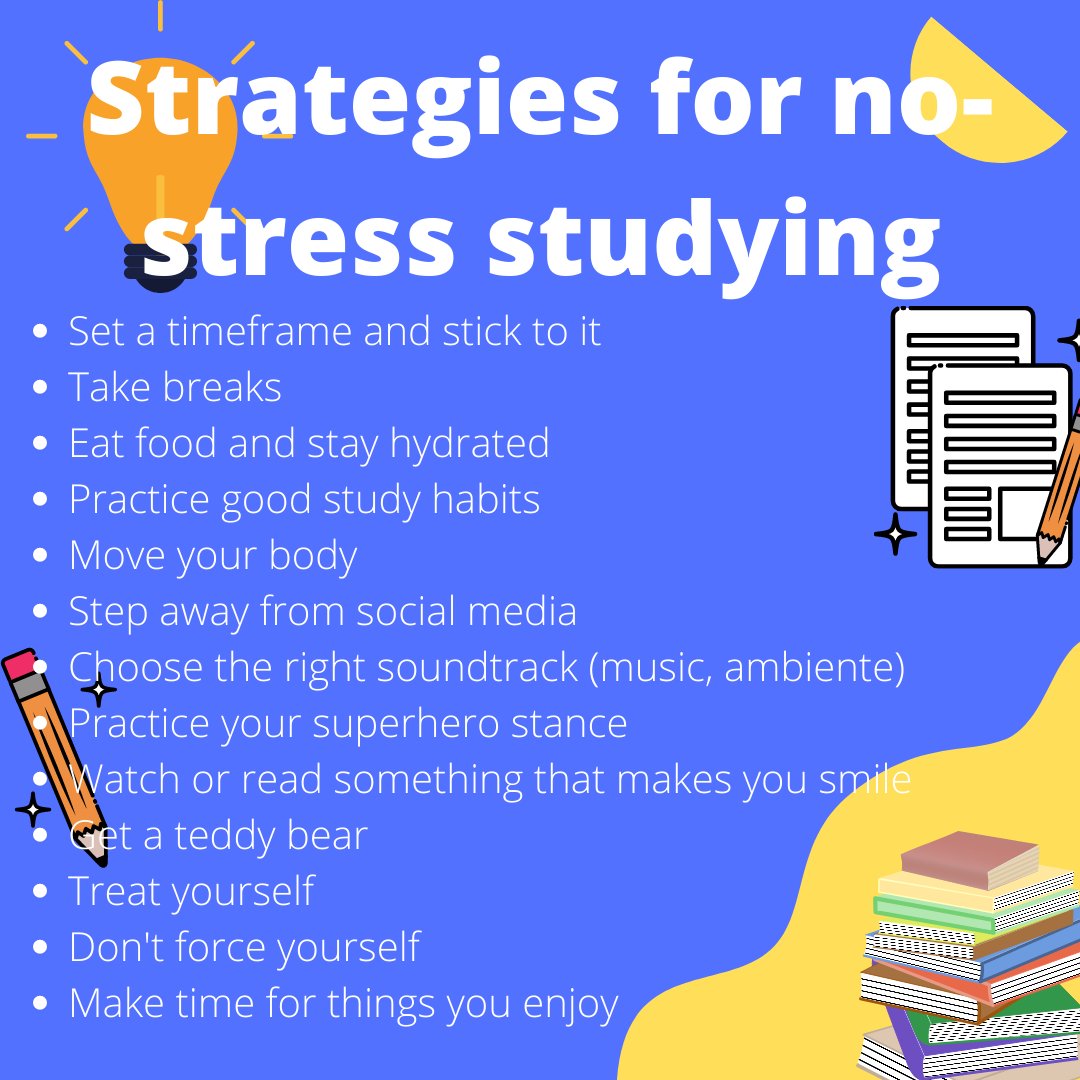WiseMindProjec1's tweet photo. Learning is an essential part of our lives and it's important that we do it in a good environment. However, a lot of people tend to get stressed when studying/learning which can greatly affect it in a negative way. Here are some strategies for no-stress studying.
#Erasmus+ #Study https://t.co/aAM5QU0hzD