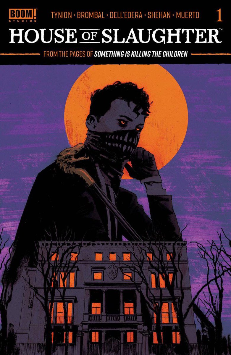 You're all picking up the excellent HOUSE OF SLAUGHTER #1 by @ReadTinyOnion, @TateBrombal, @ChrisShehanArt, @pollomuerto, @andworlddesign, @wertherscut, @MichelleAnkley, @cant_hardlywait, #JonathanManning and @eharburn when you go to the comic store this week, yes?