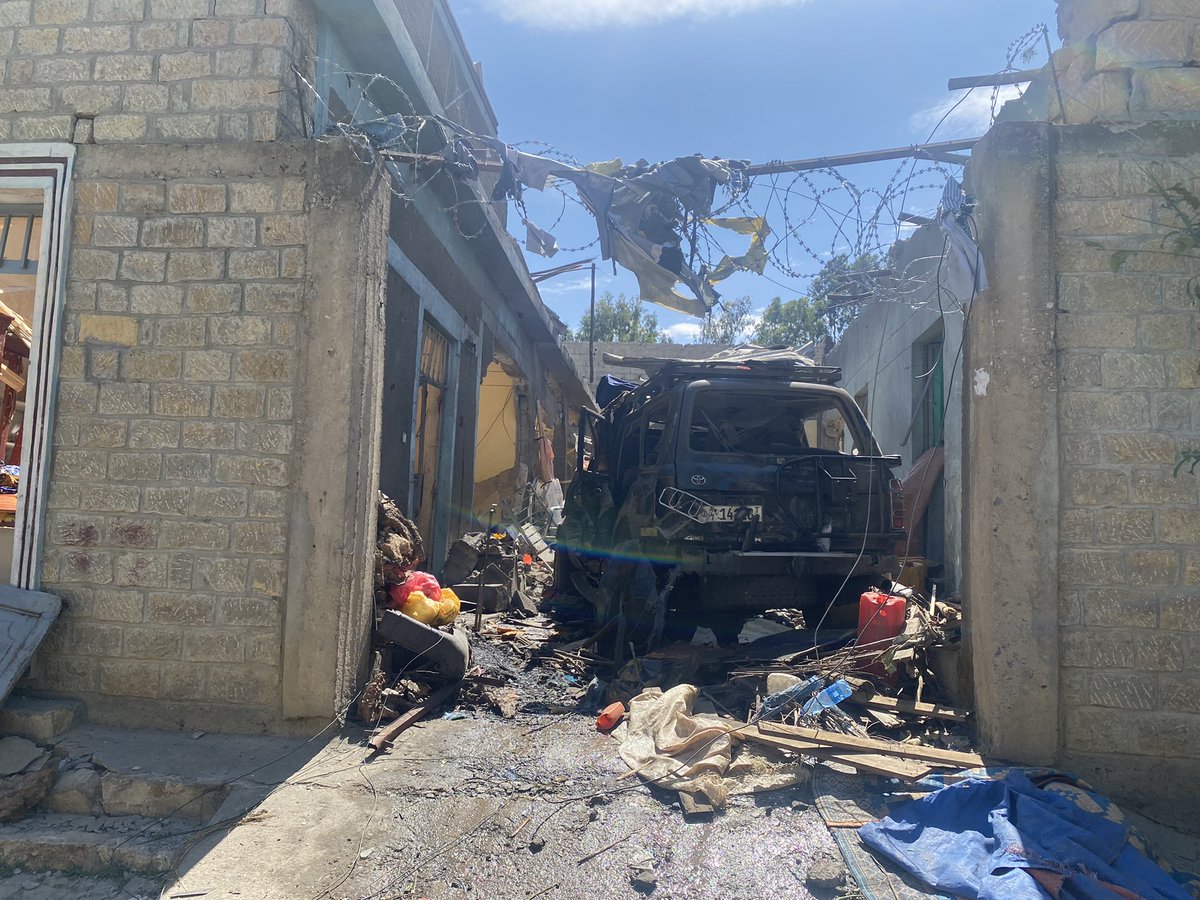 reda_getachew's tweet image. #AbiyAhmed’s air strike today has targeted yet another residential neighborhood in the Tabiya 05 of the city of #Mekelle. Members of two entire families are among the killed &amp;amp; wounded.The losing gang in 4Killo are targeting civilians as part of its strategy!#TigrayShallPrevail!