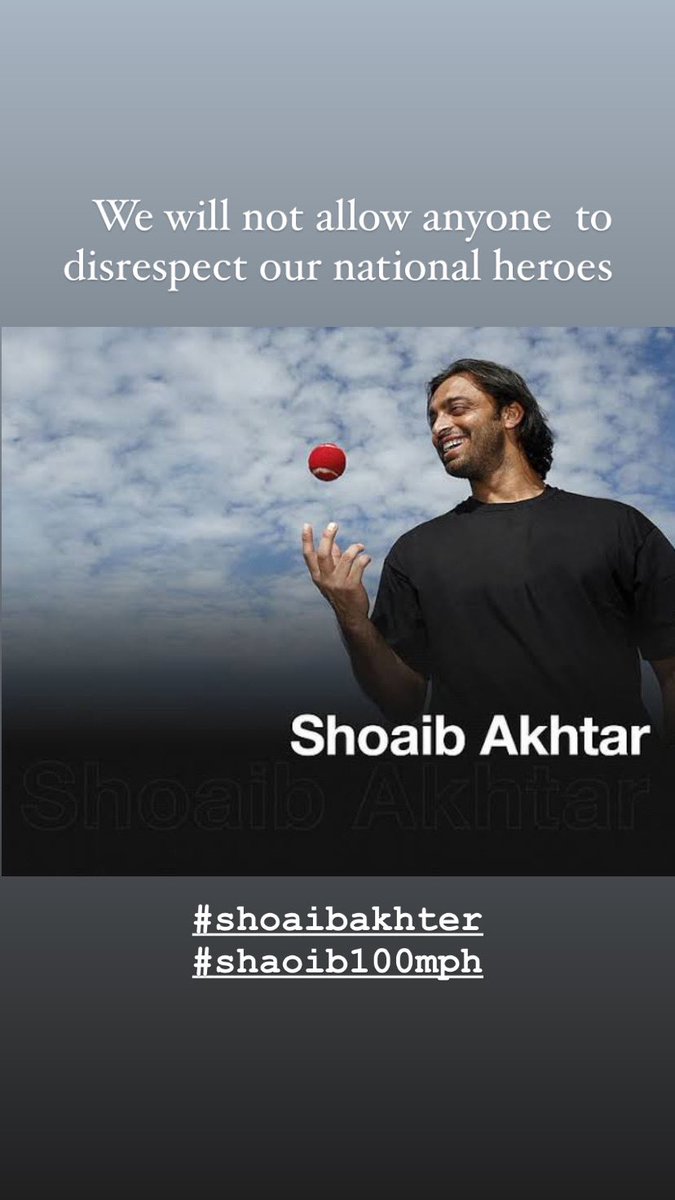 ffad_lashari's tweet image. We stand with our hero ❤️
@shoaib100mph #ShoaibAkhtar