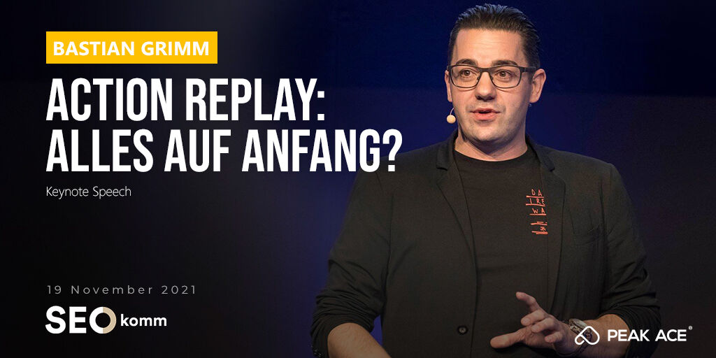 basgr's tweet photo. So awesome that #SEOkomm is already sold out! If you missed out on tickets, put your name on their waiting list. I'd love to see you there for my talk “Action Replay: Alles auf Anfang?” on November 19th. This’ll be a great one! https://t.co/t0bHNoBIsB https://t.co/xJtvZBNm0a