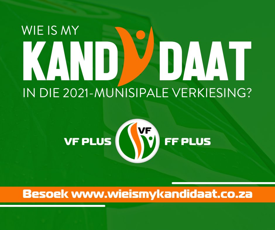 Besoek: vfplus.org.za/WieIsMyKandida…
#StaanOp #StaanSaam #StaanSterk