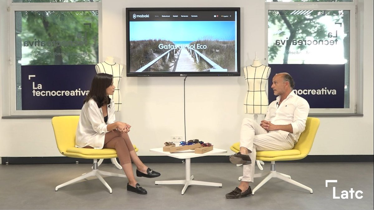 Muchas gracias @latecnocreativa por la oportunidad de compartir un rato con vosotros, hablando de #Mabaki #Sostenibilidad y #EconomiaCircular con @quiquerasche.El cambio es posible desde la responsabilidad compartida y el compromiso 😊
Entrevista completa youtu.be/XgRJqlLz7GQ