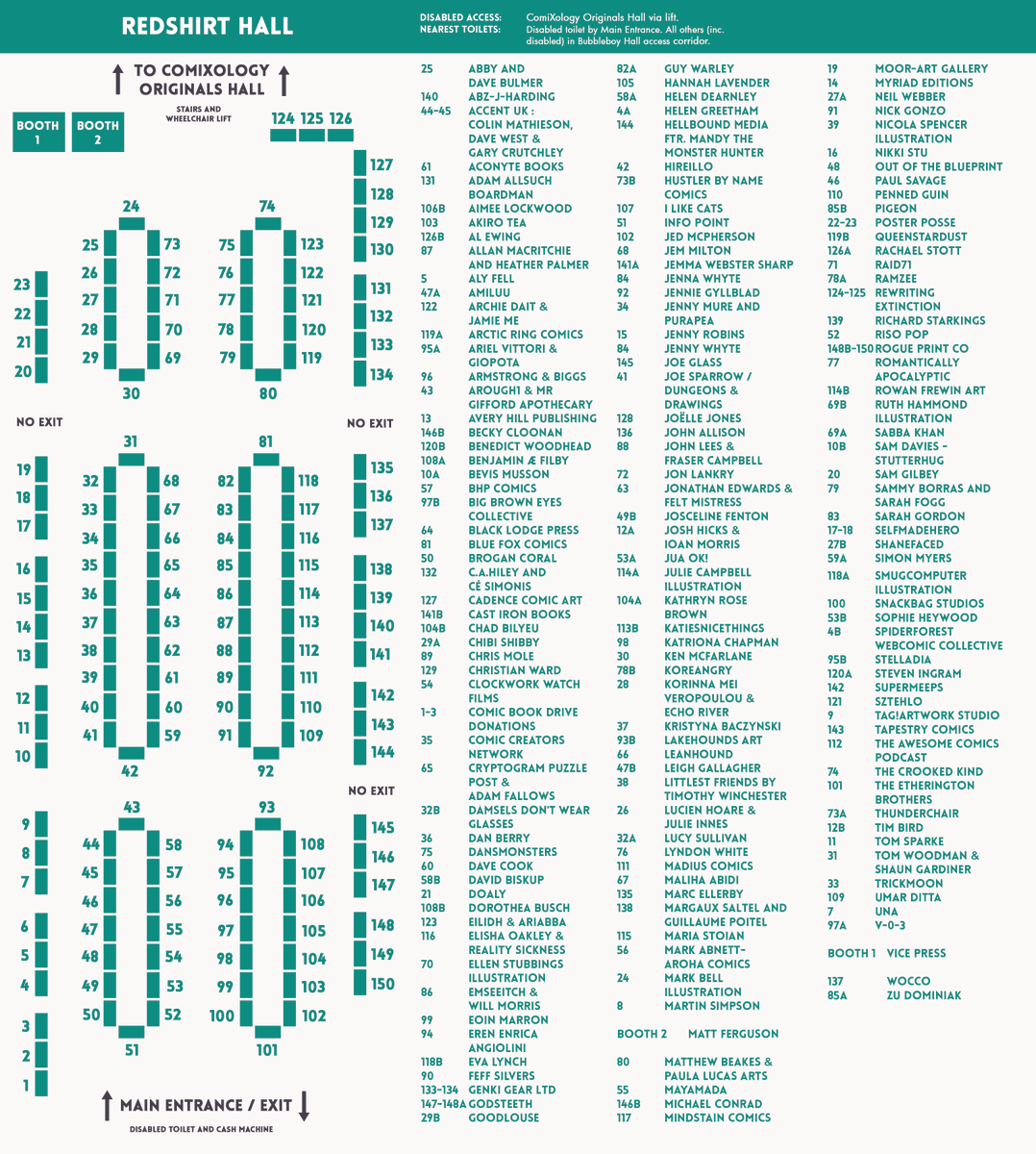 ThoughtBubbleUK's tweet photo. MAPS - Thought Bubble Comic Convention Maps are now available online for you to browse and find your favourite creators you don't want to miss out on meeting!

https://t.co/suPNR5uq5O https://t.co/lbs1is7Y7x