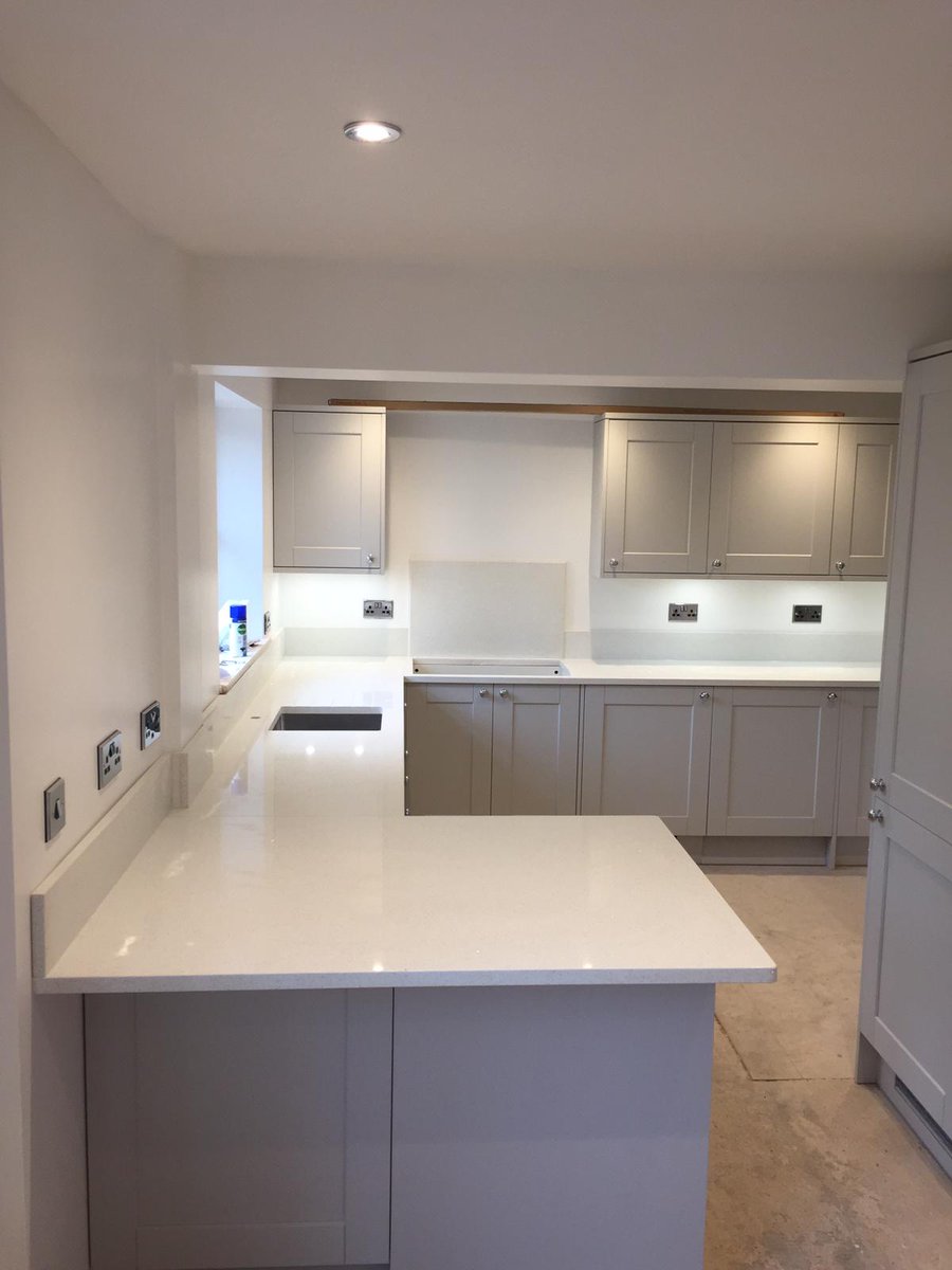 This quartz installation is just one of a number of recent kitchen worktop orders.
Full design, supply and installation service available throughout Essex and beyond. 01376 561877 #quartz #worktops #graniteworktops #newworktops #worktops