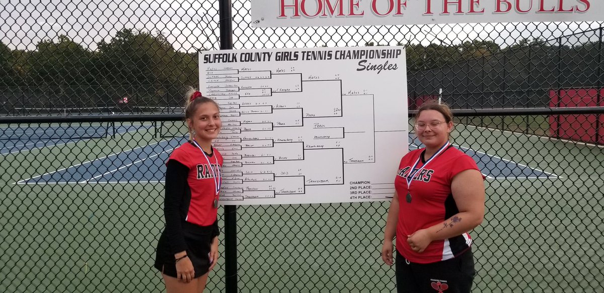 PatMedAthletics's tweet photo. Good luck today to Alysson and Drea Pierro as they compete in the @NYSPHSAA Girls’ Tennis Doubles Championships in Schenectady! #GoPatMed 🔴⚫️ @PatMedHS @PMHSNews_RnB @PatMedSchools @LIAdvance @NewsdayHSsports @SectXISuffolk https://t.co/wXBezWylsM