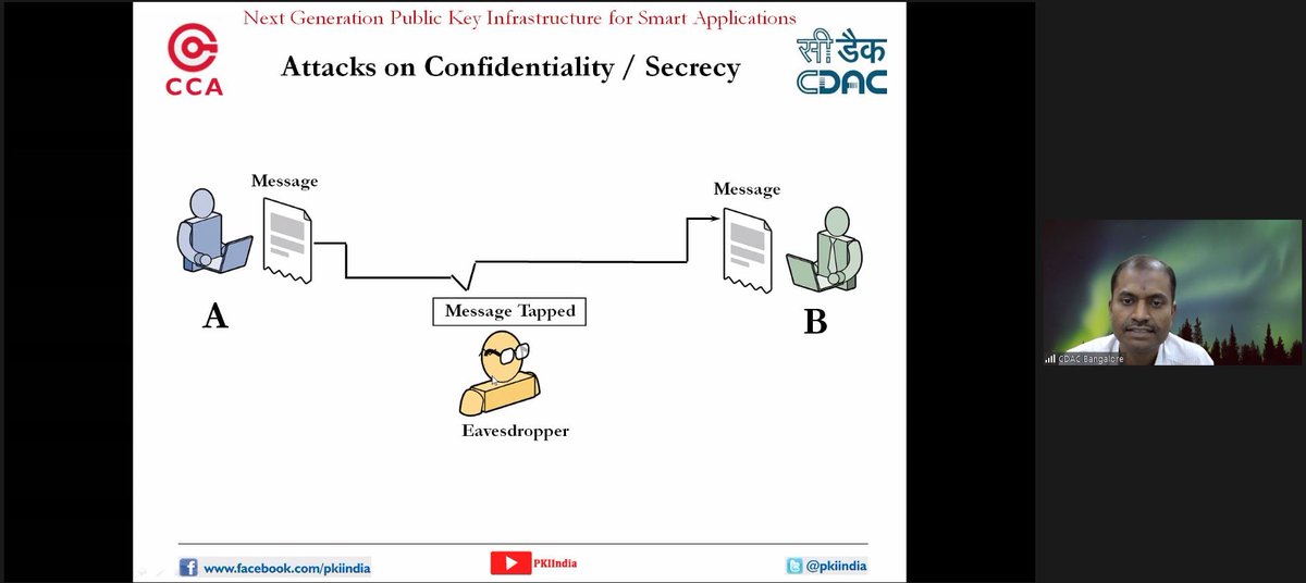 Photos from Webinar on "Secure Workflows in a Pandemic Environment" for Industry &amp; Govt. Officials on 03 September 2020 .