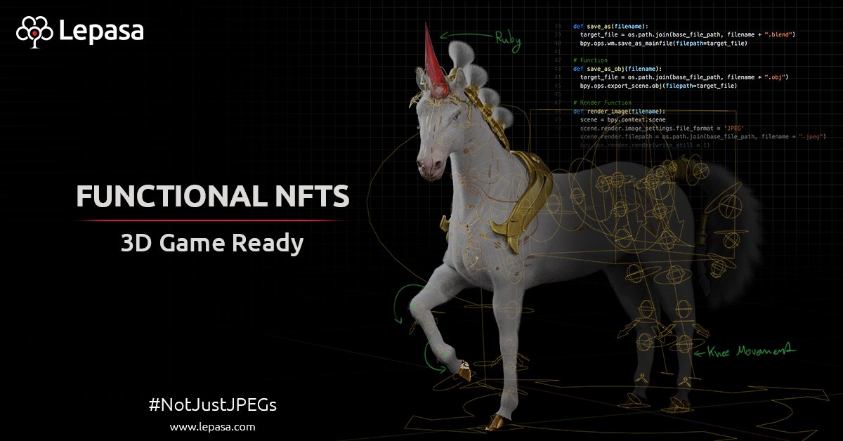 Let’s recreate the mythological world where #NFTs with functionality will rule the era. We brought the change, we’re the change🔥
#Lepasa NFTs are functional NFTs🤑
#MostAwaitedNFTs #LaunchingSoon

#NotJustJPEGs #LepasaNFT #NFT #NFTCommunity  #NFTcollectibles #NextGenNFTs