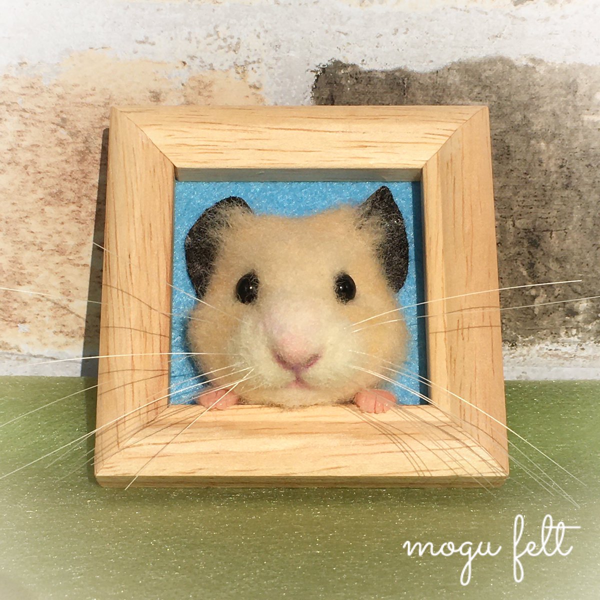 mogu_felt's tweet photo. オーダーメイドのきなこちゃん仕上がりました💕
お友達へのプレゼントだそうですよ🎁✨
素敵なご友人ですね(⁎⁍̴̛ᴗ⁍̴̛⁎)✧*
 #オーダーメイド
 #キンクマ https://t.co/e1nu3vfdK5