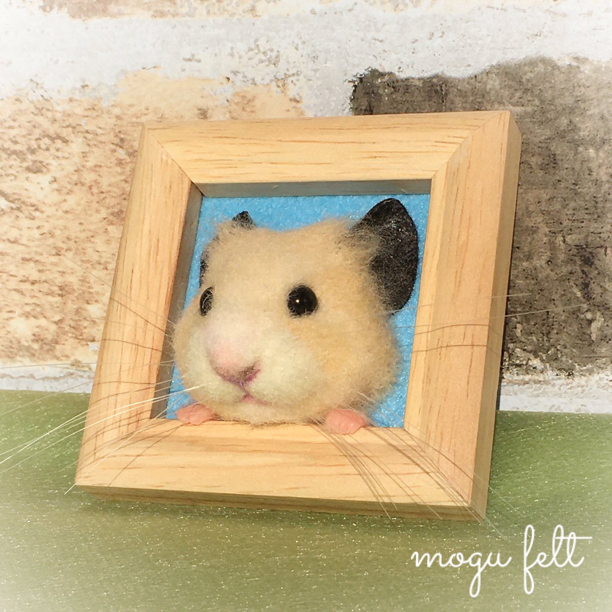 mogu_felt's tweet photo. オーダーメイドのきなこちゃん仕上がりました💕
お友達へのプレゼントだそうですよ🎁✨
素敵なご友人ですね(⁎⁍̴̛ᴗ⁍̴̛⁎)✧*
 #オーダーメイド
 #キンクマ https://t.co/e1nu3vfdK5