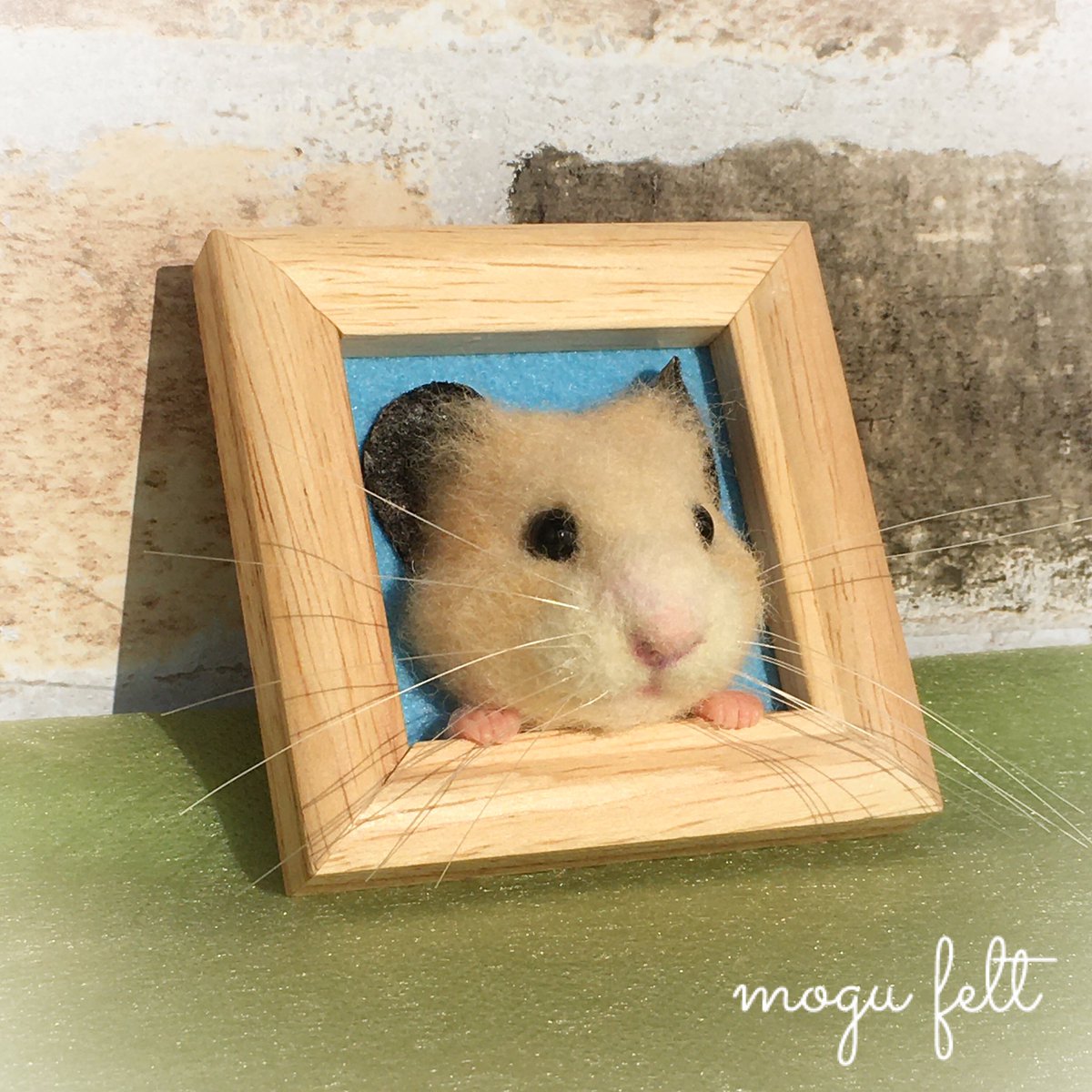 mogu_felt's tweet photo. オーダーメイドのきなこちゃん仕上がりました💕
お友達へのプレゼントだそうですよ🎁✨
素敵なご友人ですね(⁎⁍̴̛ᴗ⁍̴̛⁎)✧*
 #オーダーメイド
 #キンクマ https://t.co/e1nu3vfdK5