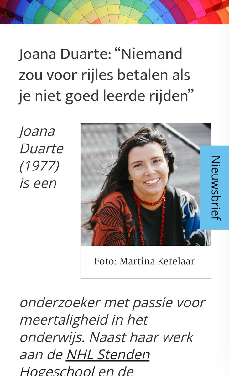 Marije Michel @MarijeMichel@akademienl.social (@marijemichel) on Twitter photo De 2e editie van onze mvt-nieuwsbrief is uit! Lees een inspirerend interview met <a href="/JoanaDuarte77/">Joana Duarte</a>, zie de mooie taallessen op taalwijs.nu, luister naar de podcast met Leslie Piggott, leer over CLIL & nog veel meer moois over #vreemdeTaalonderwijs #meesterschapMVT De 2e editie van onze mvt-nieuwsbrief is uit! Lees een inspirerend interview met <a href="/JoanaDuarte77/">Joana Duarte</a>, zie de mooie taallessen op taalwijs.nu, luister naar de podcast met Leslie Piggott, leer over CLIL & nog veel meer moois over #vreemdeTaalonderwijs #meesterschapMVT