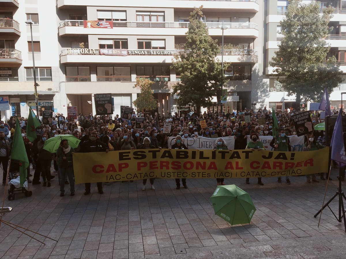 EsterEsparrac's tweet photo. @la_IAC#girona#
#VagaSectorPúblic28oct https://t.co/cLi2T3Ij4z