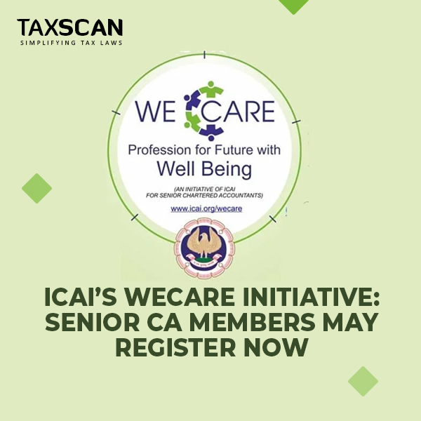tax_scan's tweet image. taxscan.in/icais-wecare-i…
#ICAI #SeniorCA #CAMembers #RegisterNow #Taxscan #TaxNews