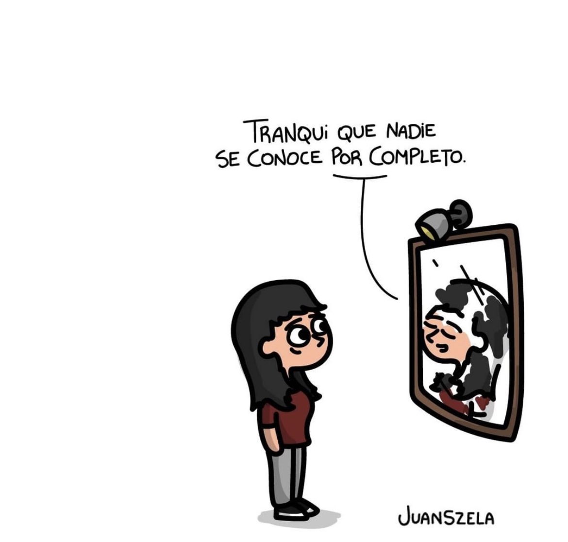 notFenough's tweet photo. Todo es un maldito/bendito proceso verdad? Pues tranqui … #disimulaTuAnsiedad https://t.co/YmNL0Z5cZE