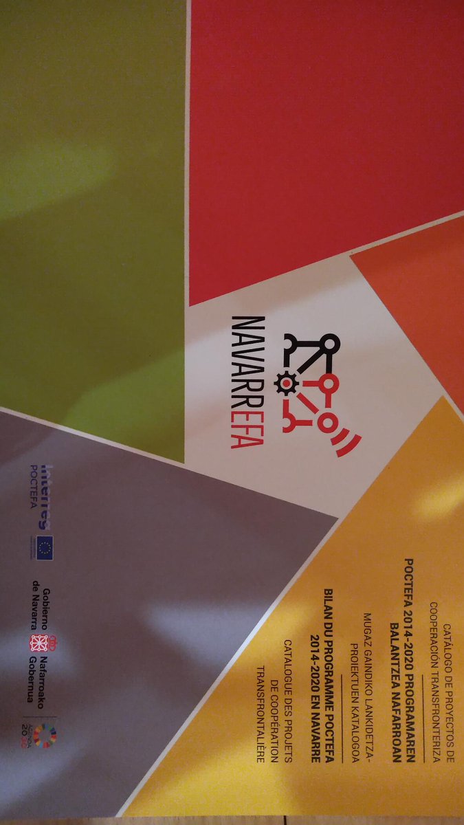 AlbScop's tweet photo. Présents à la conférence bilan de la programmation 2014-2020 du @CTPPOCTEFA à #pampelune #NAVARREFA.
70 projets de #coopération #transfrontalière accompagnés dont #translanekin et #Egal-Urg !
Cc @mathberge https://t.co/NhfCswd2yY