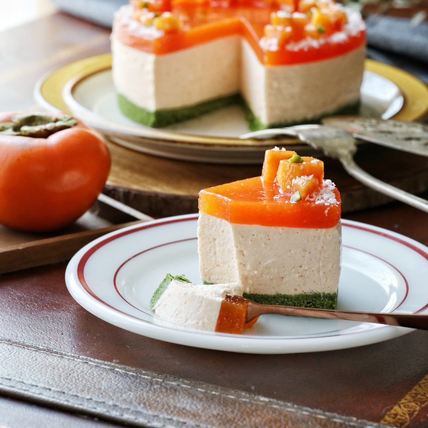 Gemomoge 柿はムースケーキにして食べます 柿 お菓子作り 富澤商店 T Co 8debfhxmc6 Twitter