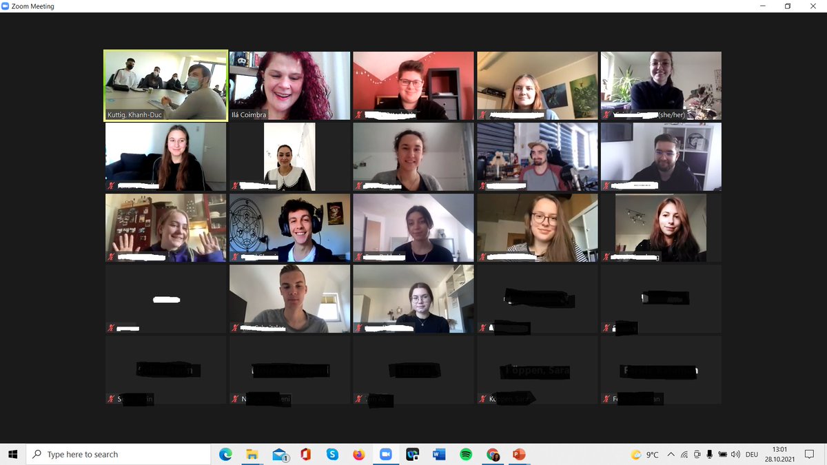 Very productive morning with teachers in training from Siegen Universität discussing how to make the language classroom more inclusive. Looking forward to giving feedback on the classroom material they will produce after our session!
 #representationmatters #teachertraining