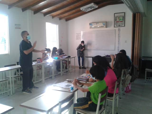 Continúan las clases de inglés para niños en el Espacio San Diego.