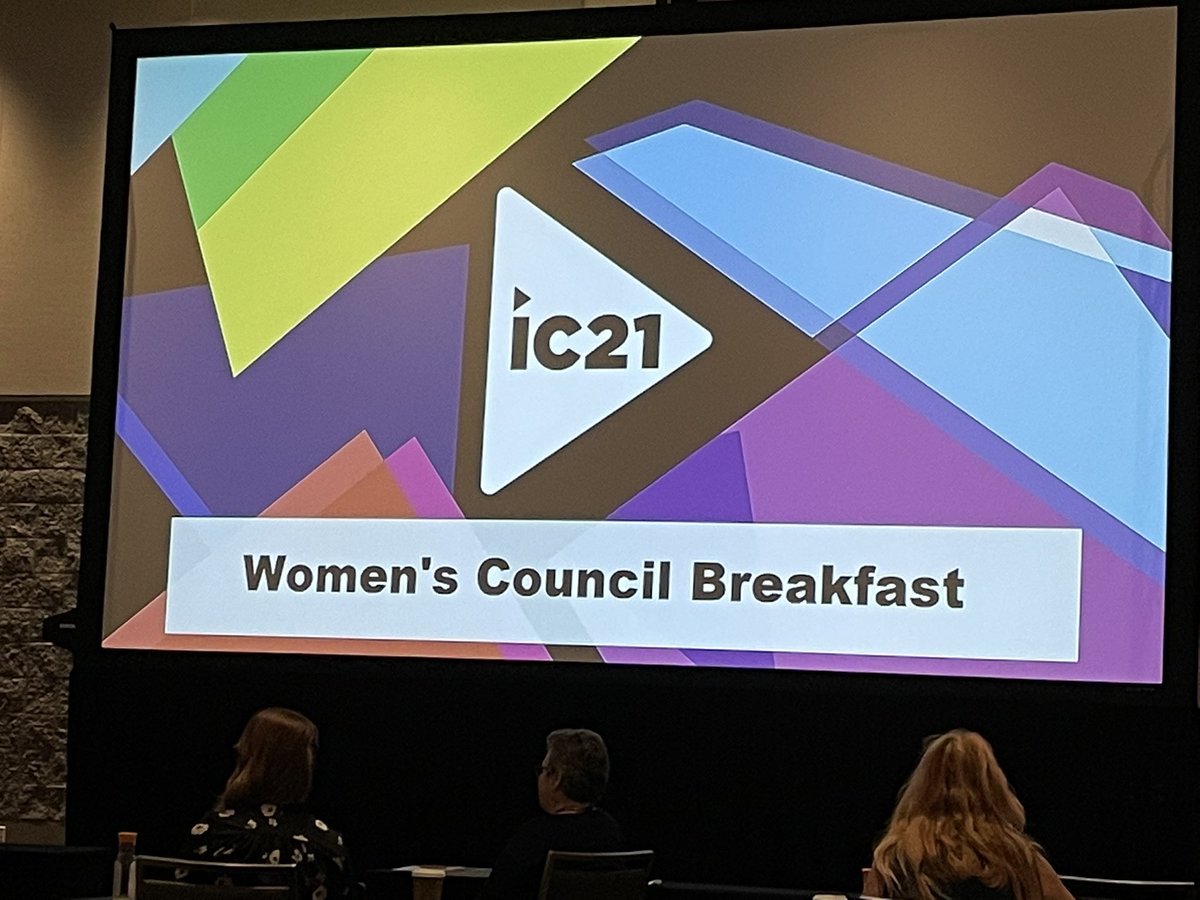 GinaSans's tweet photo. So happy to be back here at #infocomm21 with @AVIXAWomen. It may be a small group, but it’s mighty! Glad to be here for our step forward toward being back to togetherness and empowering each other! #avtweeps https://t.co/ZcKp7PWqGu