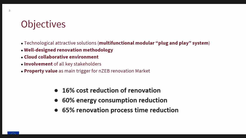 UIPI_EU's tweet photo. @michele_vavallo presented @reno_zeb solutions at #UIPI #RenovationTour Basque #OwnersOnBoard, in #Vitoriagasteiz, bringing projects solutions closer to Basque property owners #Fitfor55 #RenovationWave https://t.co/ufdYzQe9sz