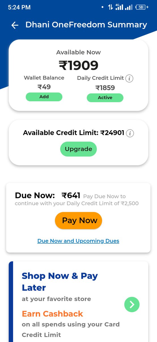 _MeNTaL_26's tweet photo. @dhanicares I am ready to pay my Dues.
I spent only 149 rupees from dhani App and I already paid
first 50 rupees installment.

Saala 149 ko pay karne ke lia 500 ka monthly subscription lena padega waah..
@FinMinIndia @nsitharaman  @jagograhakjago 
@msdhoni https://t.co/oExPNrfqOD