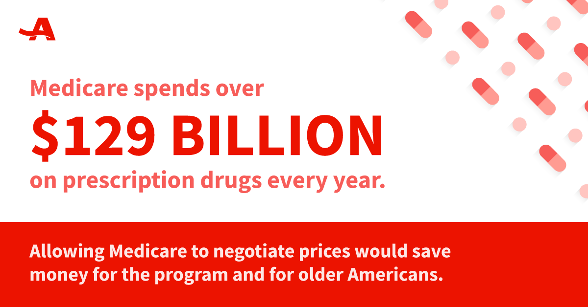 AARPadvocates's tweet photo. Another day, another reason for Congress to allow Medicare to negotiate prescription drug prices. #FairRxPricesNow https://t.co/orXMDfdl4N