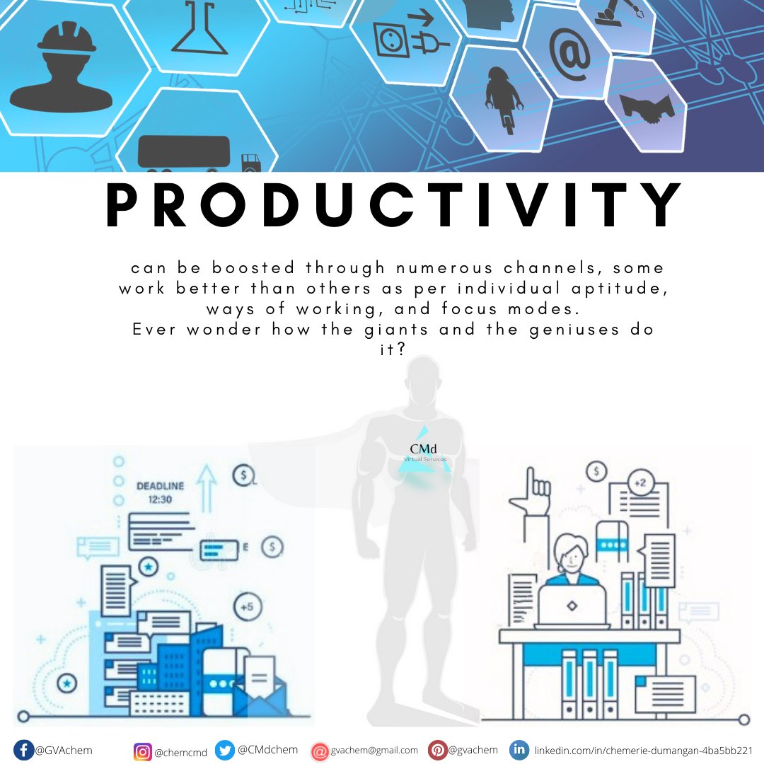 CMdchem's tweet image. Be productive | Task Management
Do you still lack time for yourself and not able to balance your personal and business life?
For a dependable virtual assistant, send me a message:
🛎️ bit.ly/3G6KXOc
✅ bit.ly/3pzwBjR
#Lifeandworkbalance
#CMdVirtualServices