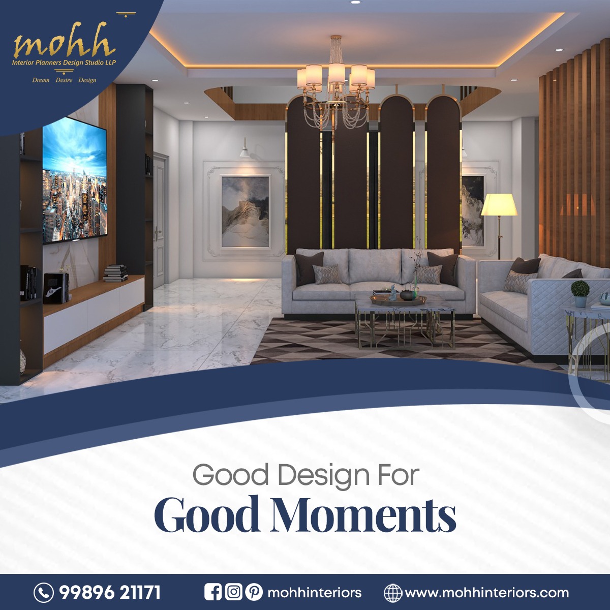 Good Design for Good Moments...
call:  9989621171
visit: mohhinteriors.com
#mohhinteriors #interiordesigner #indianarchitects #interiordesign #exteriordesign #HomeDecor  #architects #moderndesign #stylishinteriors #uniquedesigns #Hyderabad #interiors
