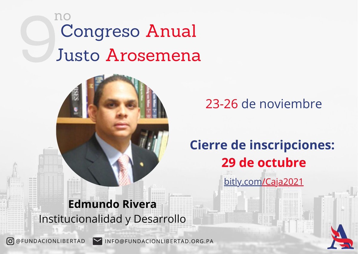 flibertad's tweet photo. En CAJA 2021 nos acompaña como expositor @erivera71 .
Edmundo es economista. Cuenta con maestrías en Economía Aplicada y Economía Financiera, Pontificia Universidad Católica de Chile. Actualmente, VP Economista en Jefe de Bladex (Banco Latinoamericano de Comercio Exterior). https://t.co/mS2fQGgviD