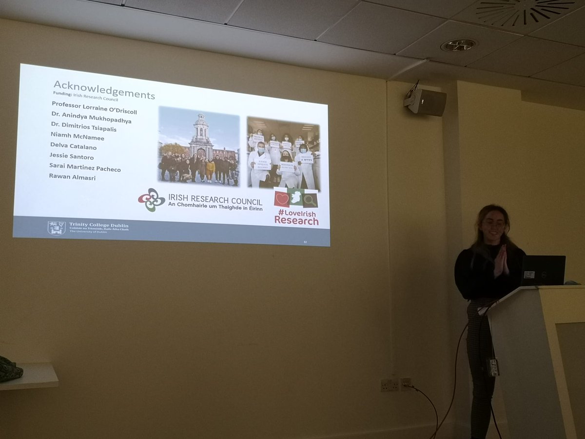 Anindya Mukhopadhya (@anindya13) on Twitter photo 2 PhD research talks today from <a href="/lodrisc1/">Lorraine O'Driscoll</a> group at <a href="/TCDPharmacy/">TCD Pharmacy</a> Research Seminar series on #ExtracellularVesicles in #BreastCancer. Very interesting research work by <a href="/SaraiMrtnez/">Sarai Martinez Pacheco</a> on #HER2+ breast cancer and @RoisinDaIy on #TNBC. Well done both! <a href="/train_ev/">TRAIN-EV</a> <a href="/IrishResearch/">We are now Research Ireland</a> <a href="/tcdTBSI/">TCD TBSI</a> 2 PhD research talks today from <a href="/lodrisc1/">Lorraine O'Driscoll</a> group at <a href="/TCDPharmacy/">TCD Pharmacy</a> Research Seminar series on #ExtracellularVesicles in #BreastCancer. Very interesting research work by <a href="/SaraiMrtnez/">Sarai Martinez Pacheco</a> on #HER2+ breast cancer and @RoisinDaIy on #TNBC. Well done both! <a href="/train_ev/">TRAIN-EV</a> <a href="/IrishResearch/">We are now Research Ireland</a> <a href="/tcdTBSI/">TCD TBSI</a>