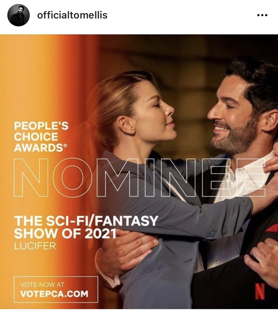 fee878's tweet photo. #Lucifans vote for #Lucifer 

Here’s the link:
https://t.co/JlIKJHHwSU

They deserve to go out with a BANG!
💪😈 

IG #TomEllis https://t.co/7Uw5hWMeO8