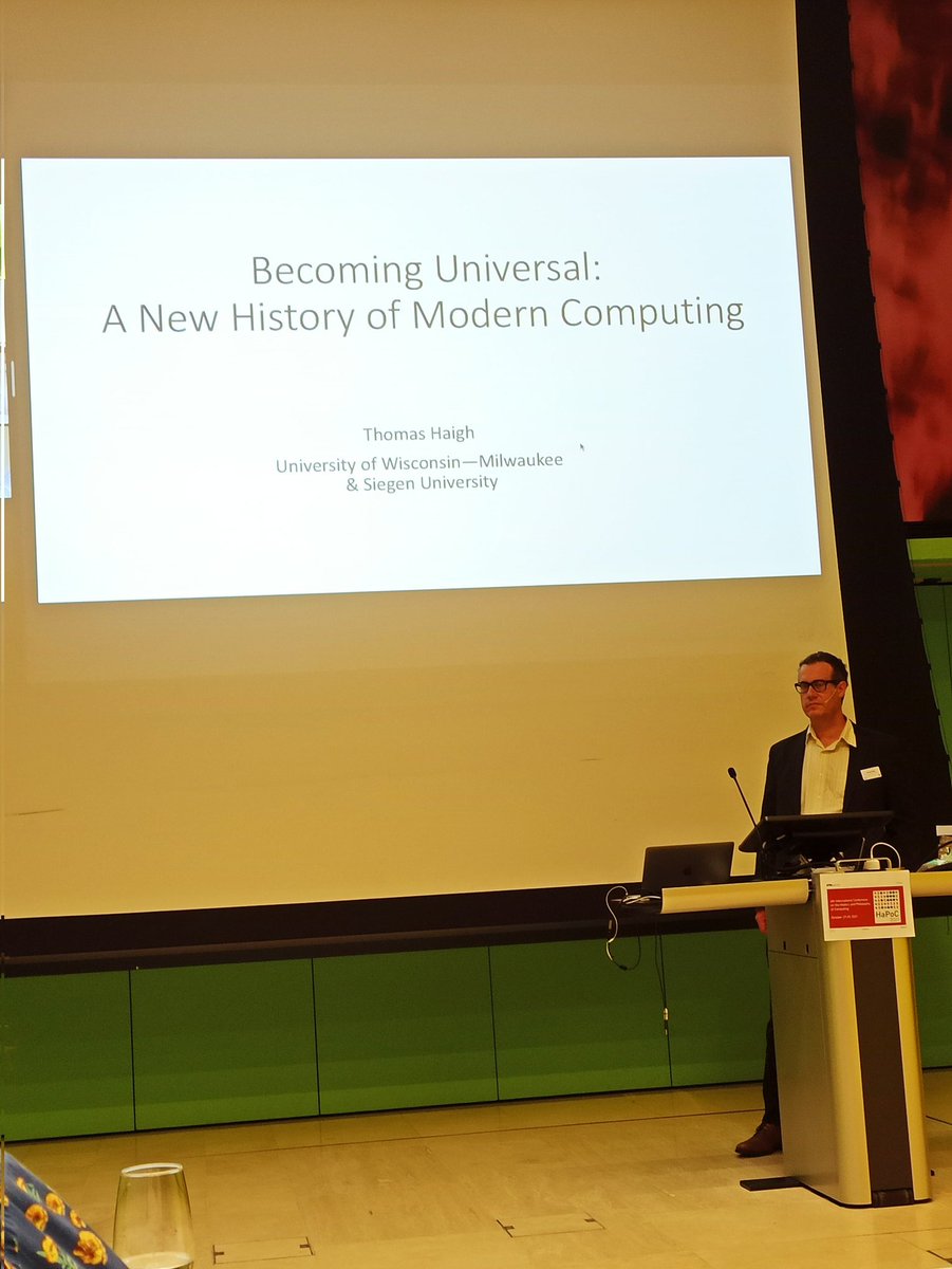 #HaPoC6 <a href="/TuringCentre/">Turing Centre Zurich</a> Keynote by <a href="/ThomasHaigh/">Thomas Haigh</a> on Becoming universal: A new History of Modern Computing