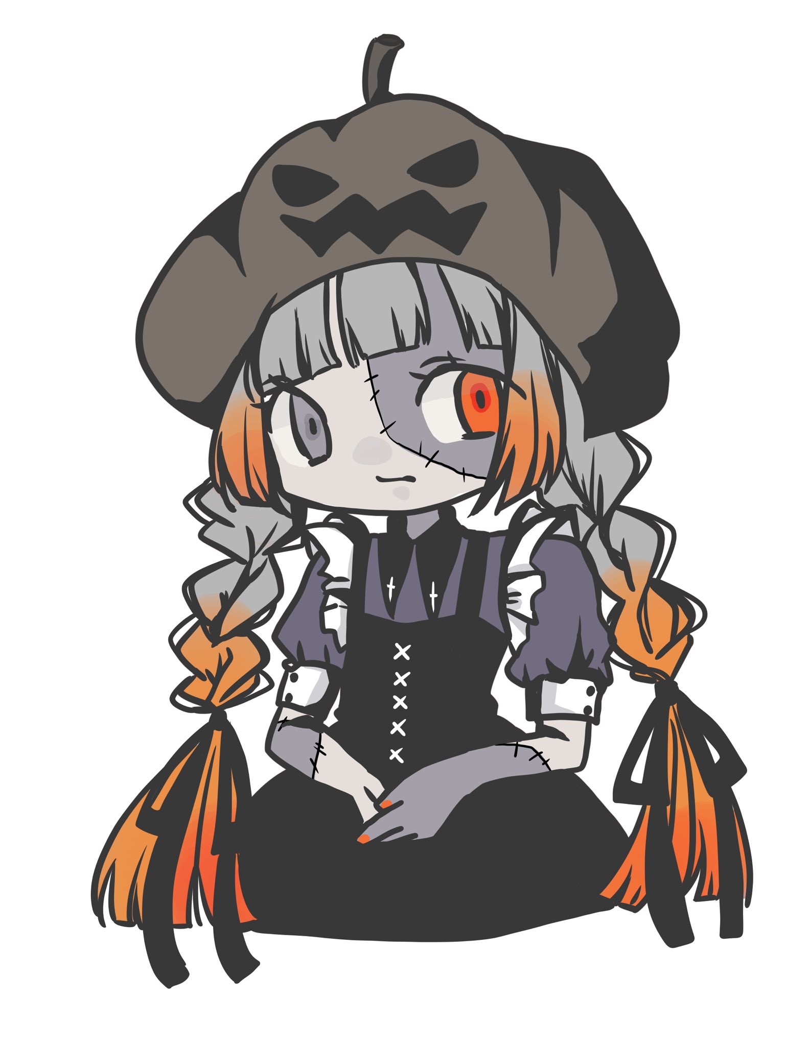 もろきゅう ゾンビちゃん ハロウィンはひっそりと ハロウィンイラスト 女の子 T Co Fon4ihbjs2 Twitter