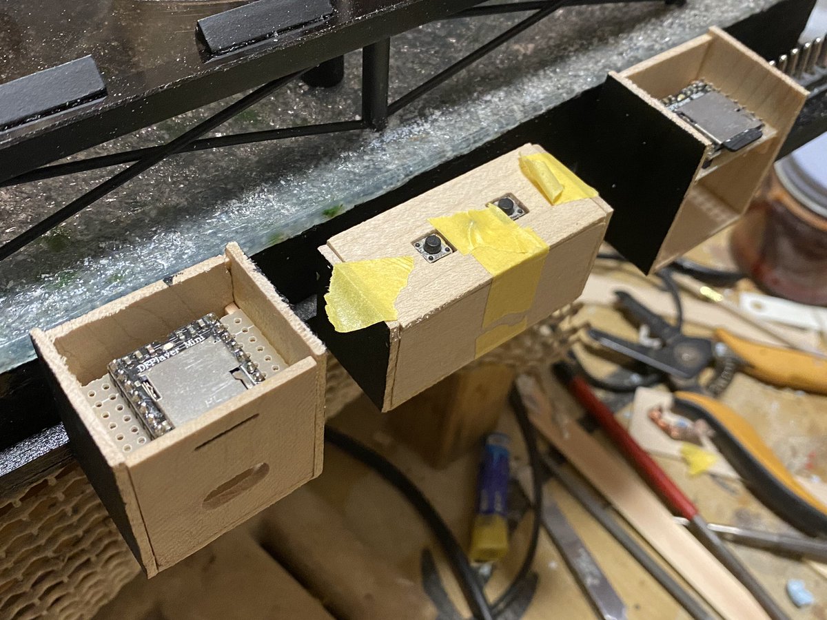 35guitar's tweet image. オーディオを組み立てます。#DFPlayerMini です。