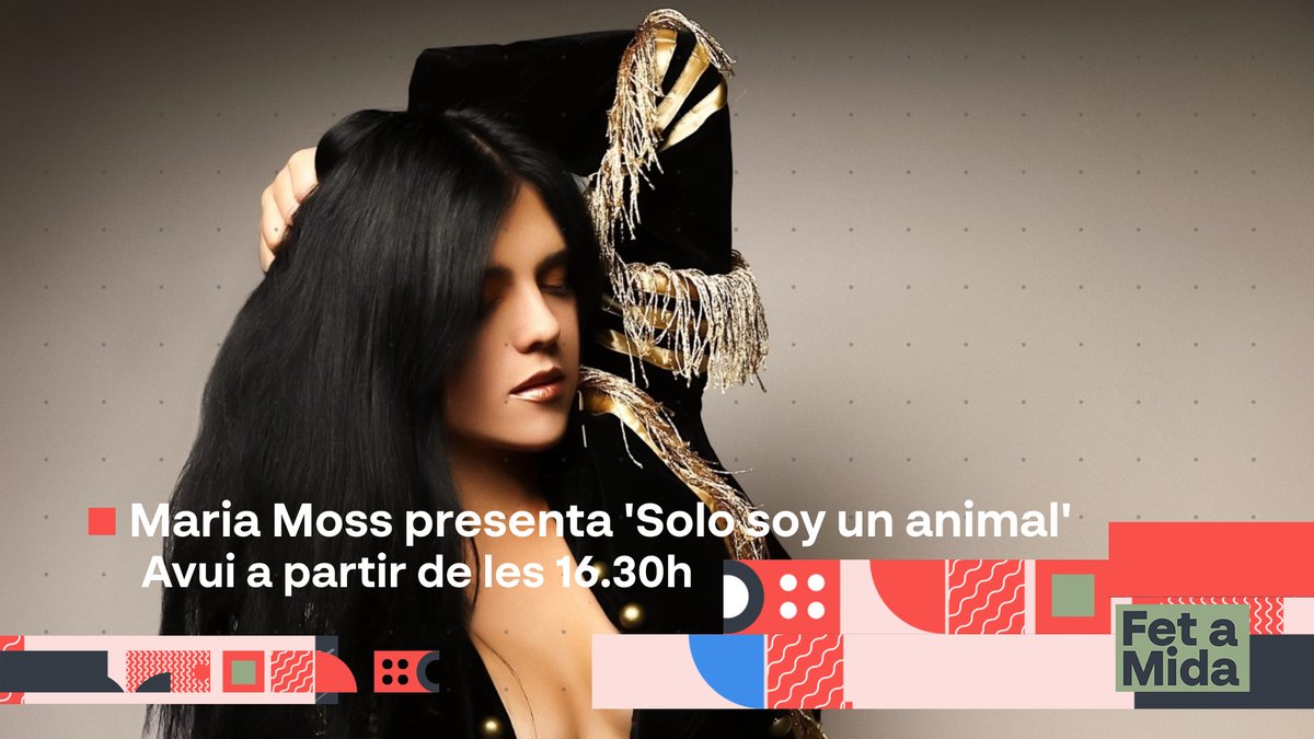 🎶 La música al programa d'avui la posa Maria Moss <a href="/mariamossoffici/">Maria Moss</a> ! La cantautora tarragonina ens interpreta l'últim avançament del seu EP 'Gold', 'Solo soy un animal'

#FetAMida 

👁 a la teva 📺 local
📲 en streaming alacarta.cat/fetamida