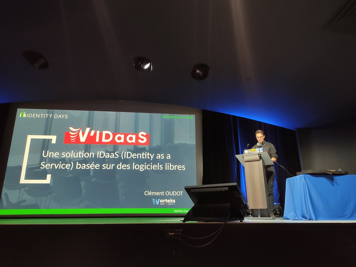 dcoutadeur's tweet photo. #IdentityDays2021 Clément Oudot présente la solution WIDaaS ! #worteks #IdentityManagement
Une vraie alternative aux solutions propriétaires ! https://t.co/oAGGJEG3CJ