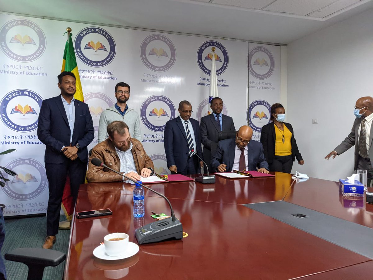 IOHK_Charles's tweet image. Dropped by the MOE today to discuss the digital transformation of Ethiopia's educational credentials. Five million students on schedule