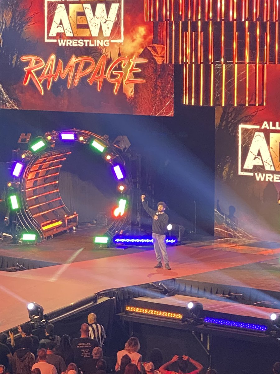 Nigalis_'s tweet photo. AEW Dynamite and Rampage was a great time last night #Section104 https://t.co/focZNunNSf