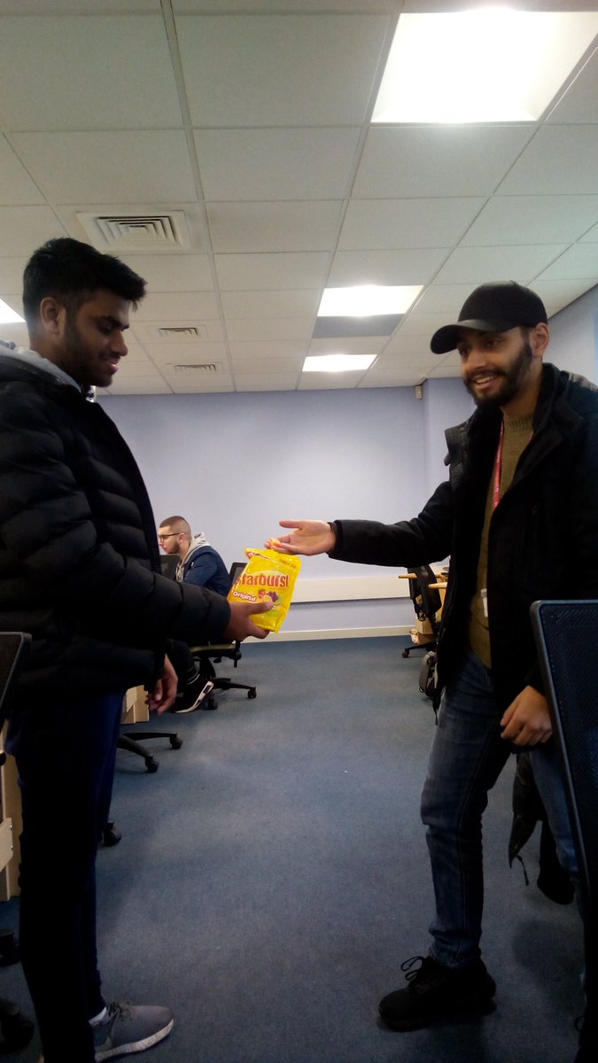 G1MAAADCoders's tweet photo. Making someone’s day better!! 
@UCLanComputing  #computing4wc  #UCLanAOK. https://t.co/Yn8c6AjULu