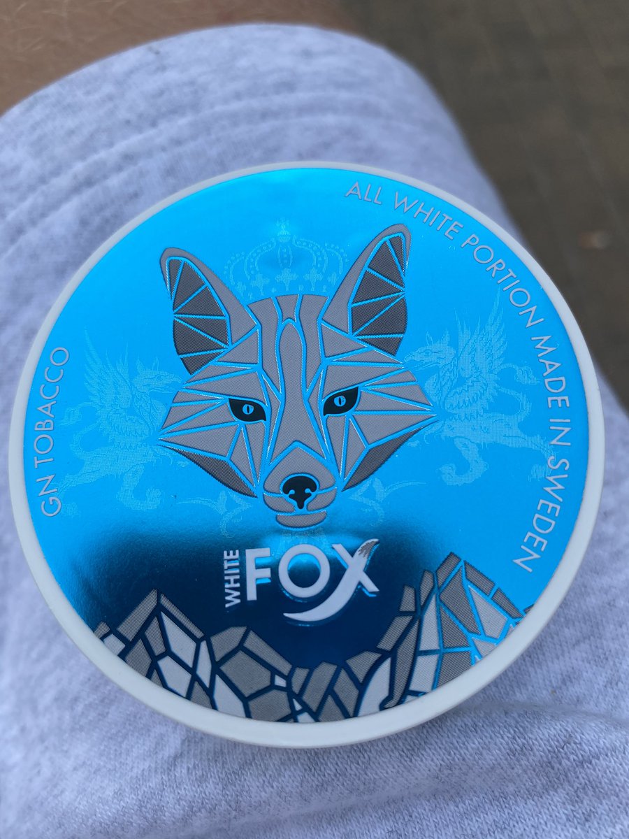 Búinn að vera í kodda leiknum lengi, skrýtið að maður hafi ekki verið búinn að spotta þennan fyrir en nuna. Mæli með að allir koddakallar og nikótín fíklar fari beint út í póló að prófa þessa sem hafa ekki prófað👊 #blueFox