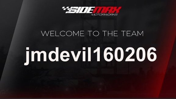 SideMax Motorworks (@sidemaxm) on Twitter photo We are happy to announce the latest addition to the <a href="/thegranturismo/">Gran Turismo</a> roster. <a href="/jmsevil1602/">jmdevil1602</a> will be driving with us in the FIA races competing on the highest level
#SidemaxM #announcement #simracing #GTSport We are happy to announce the latest addition to the <a href="/thegranturismo/">Gran Turismo</a> roster. <a href="/jmsevil1602/">jmdevil1602</a> will be driving with us in the FIA races competing on the highest level
#SidemaxM #announcement #simracing #GTSport
