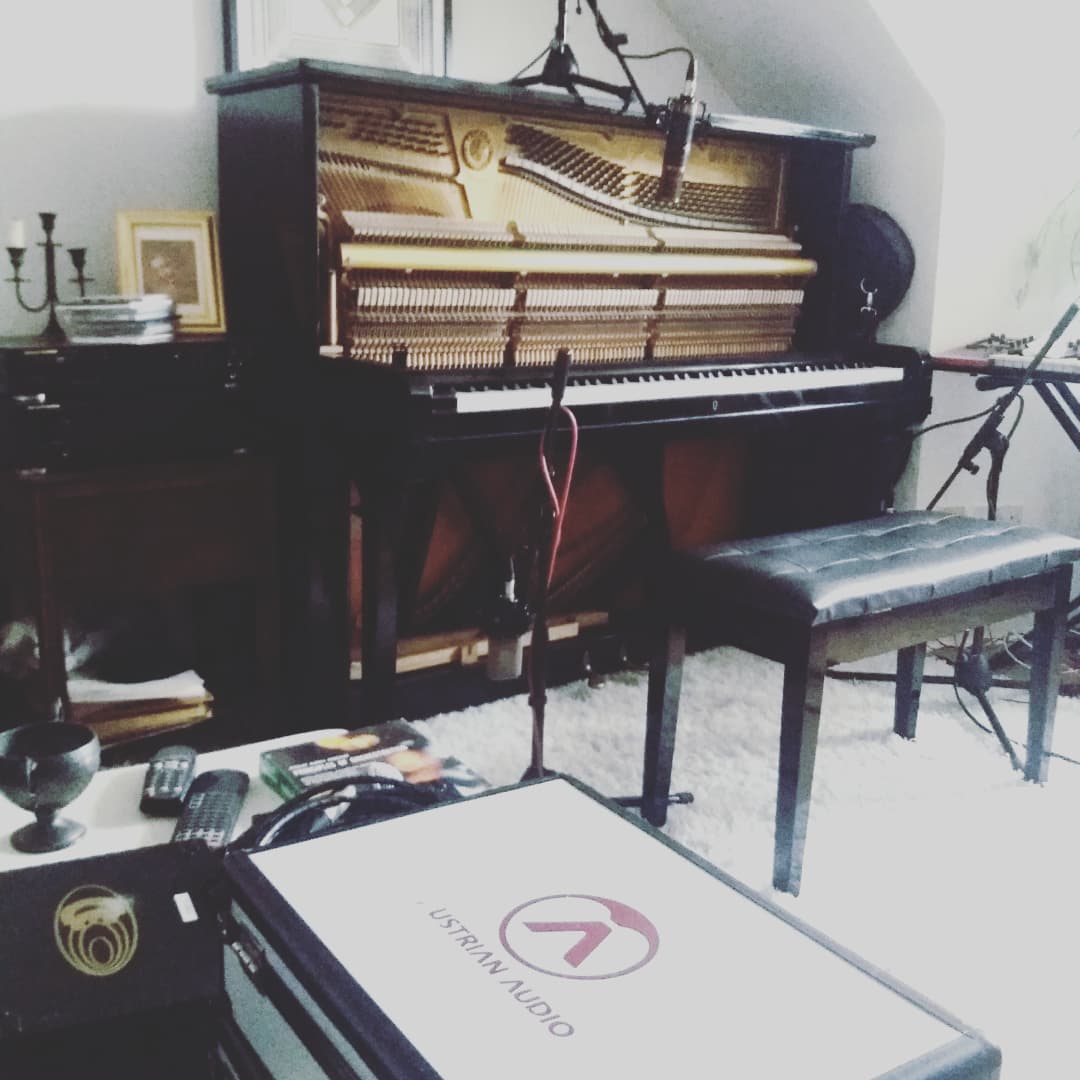 Recording some live videos!
#austrianaudio
#telefunken
#yamahapianos